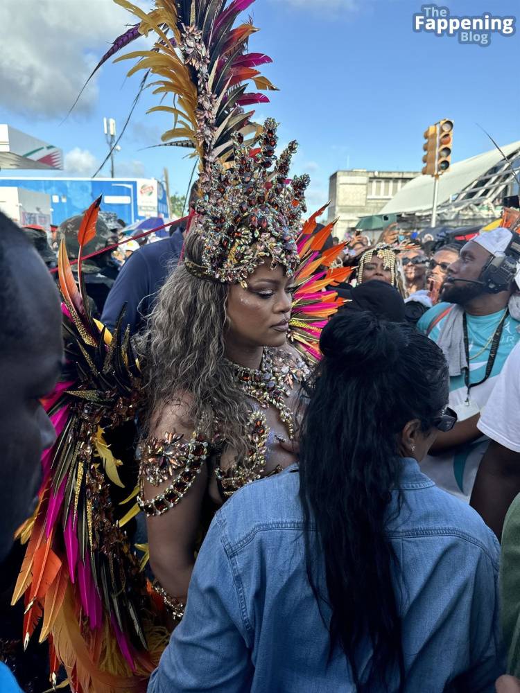 Rihanna Displays Her Curves at the Carnival Festival in Barbados (152 Photos) - #20