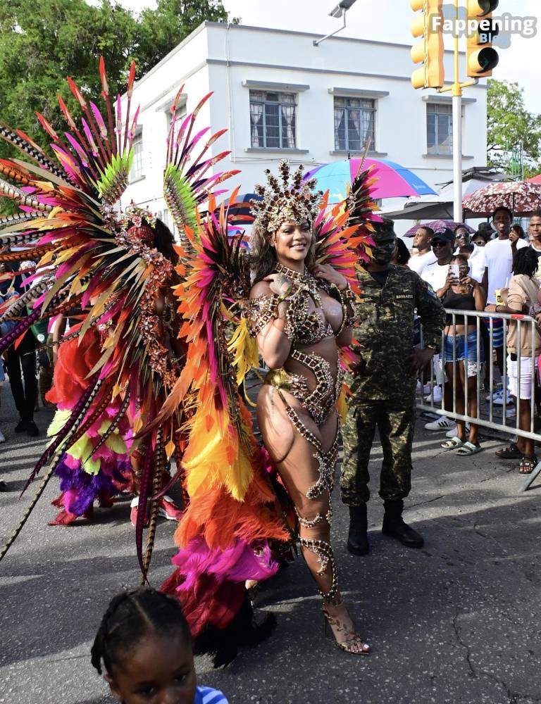 Rihanna Displays Her Curves at the Carnival Festival in Barbados (152 Photos) - #29