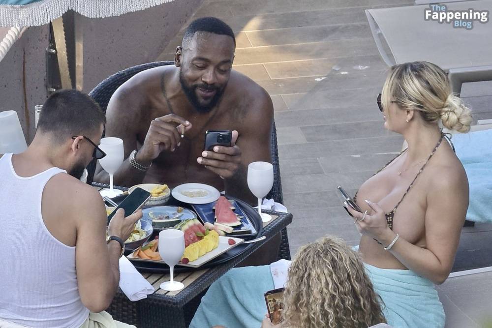 Ashley Stevenson Relaxes with Marcus Jordan in the South of France (25 Photos) - #25