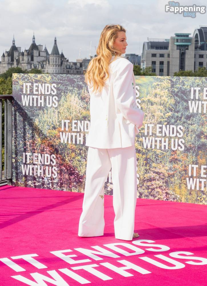 Blake Lively Poses Braless at the “It Ends With Us” Photocall in London (77 Photos) - #6