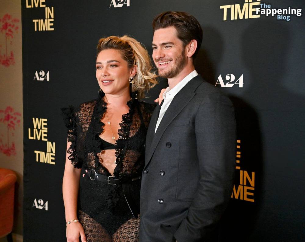 Florence Pugh Looks Hot in a Sheer Dress Fans Speechless at the “We Live in Time” Premiere (24 Photos) - #11