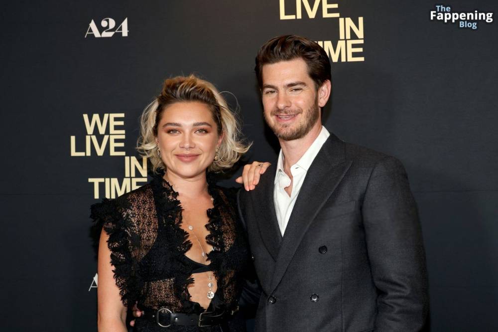 Florence Pugh Looks Hot in a Sheer Dress Fans Speechless at the “We Live in Time” Premiere (24 Photos) - #15