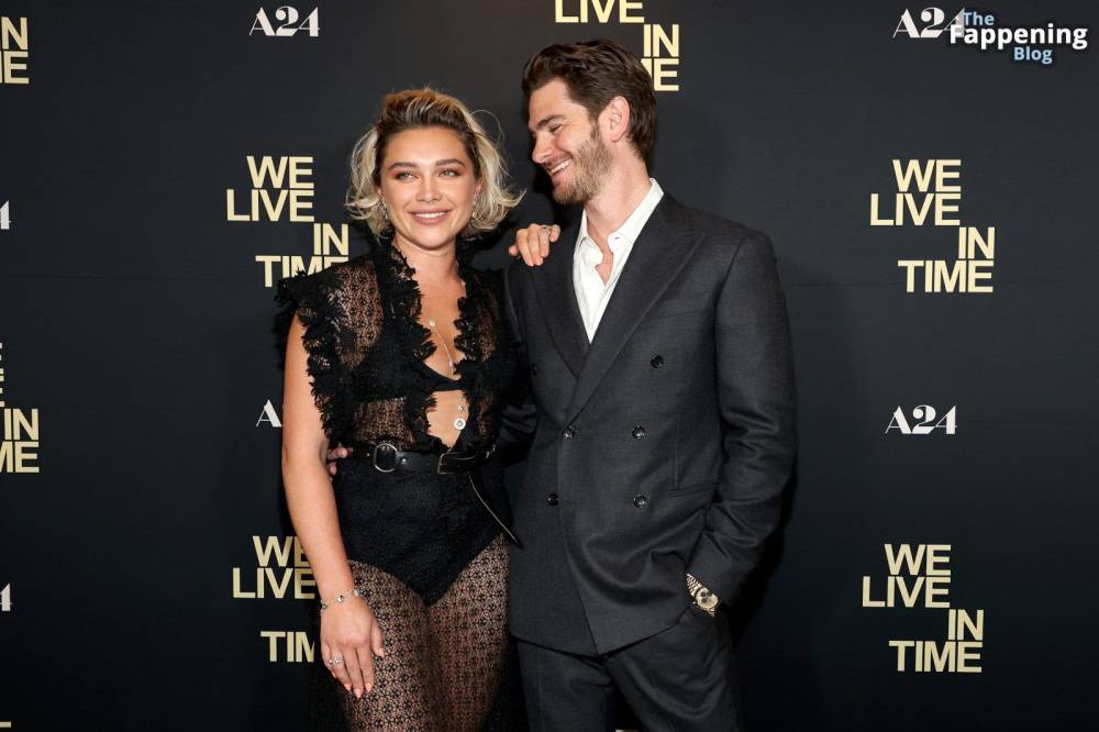 Florence Pugh Looks Hot in a Sheer Dress Fans Speechless at the “We Live in Time” Premiere (24 Photos) - #23