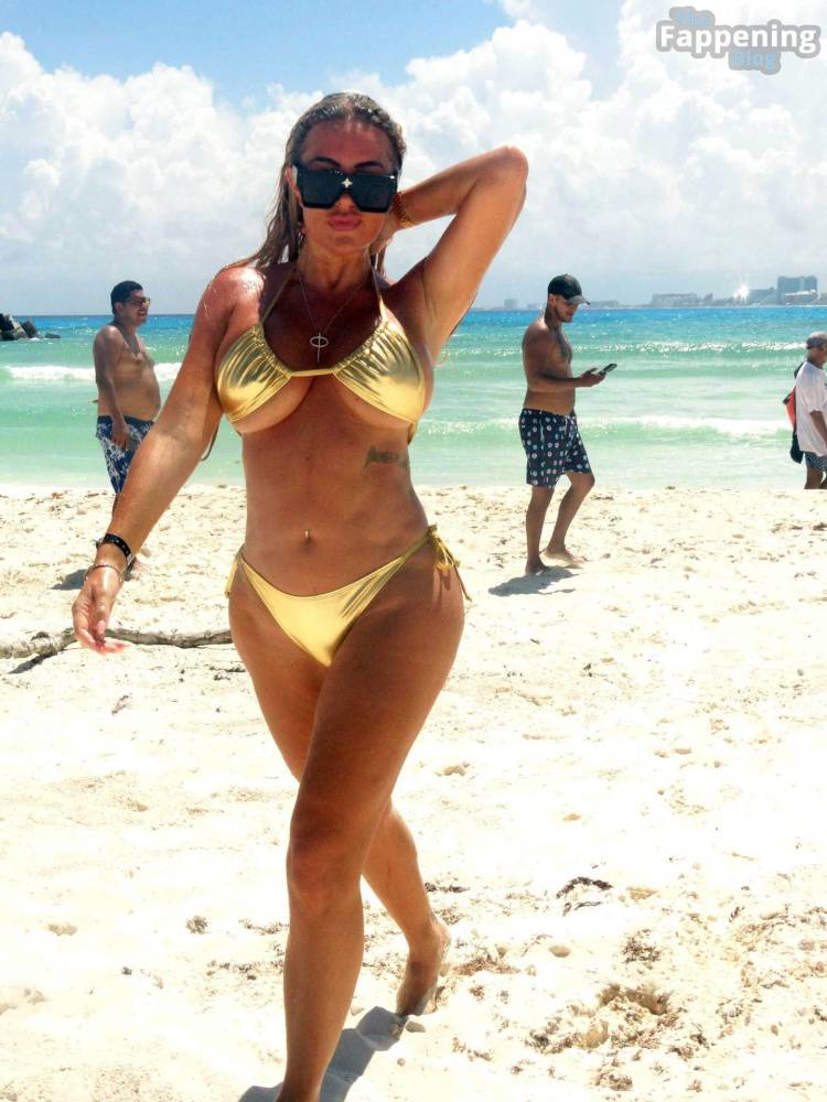 Aisleyne Horgan-Wallace Shows Off Her Sexy Beach Body as She Enjoys a Vacation in Mexico (72 Photos) - #16