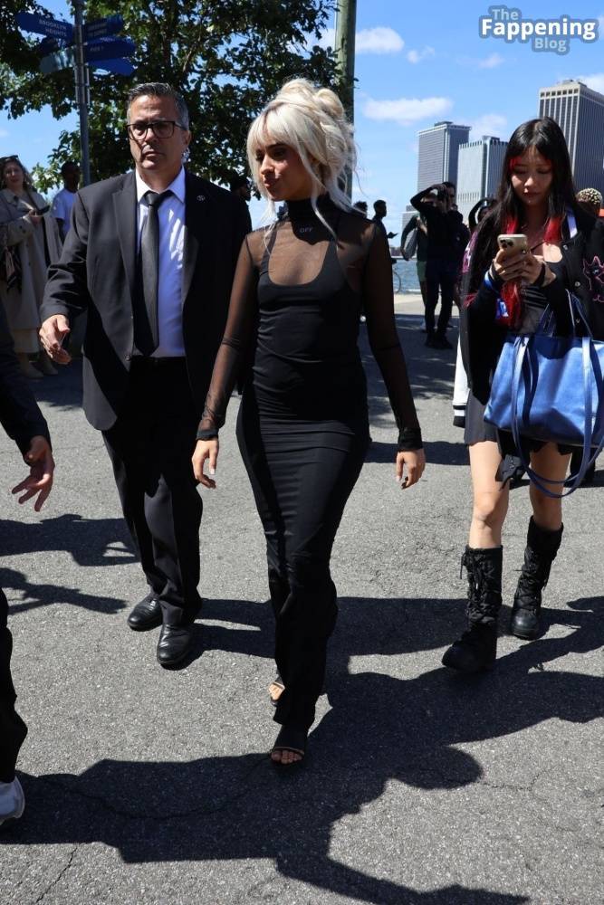 Camila Cabello Shows Off Her Pokies in a Black Dress at the Off-White Fashion Show (82 Photos) - #6