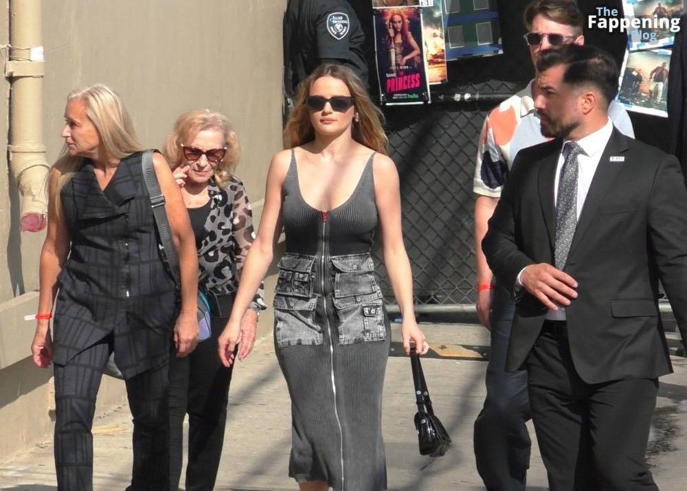 Joey King Stuns While Arriving at Jimmy Kimmel Live! in Hollywood (73 Photos) - #19