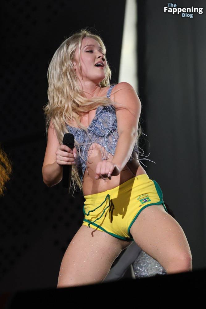 Zara Larsson Shows Off Her Goods as She Performs on Stage in Brazil (39 Photos) - #7