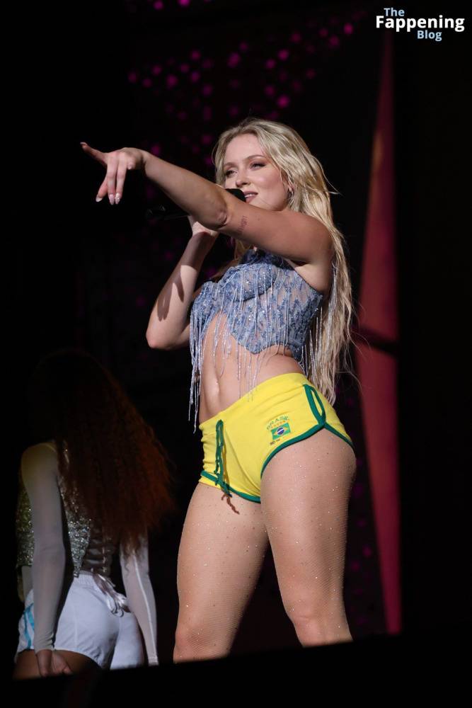 Zara Larsson Shows Off Her Goods as She Performs on Stage in Brazil (39 Photos) - #26