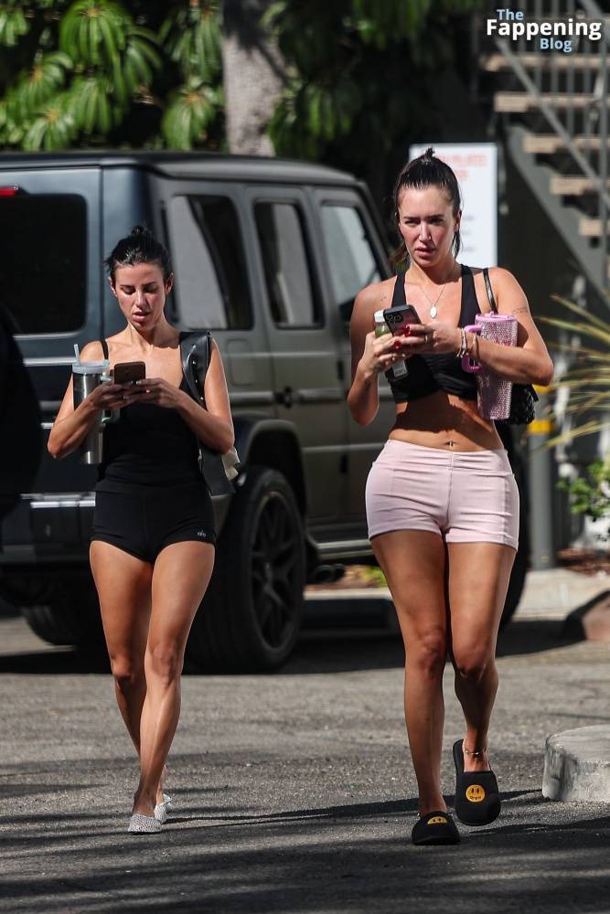 Anastasia Karanikolaou Shows Off Her Sculpted Abs with a Friend in Brentwood (60 Photos) - #16