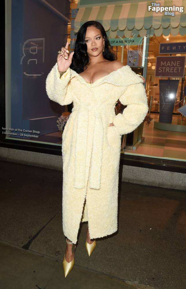 Rihanna Shows Off Nice Cleavage at the Fenty Hair Launch (114 Photos) - #5