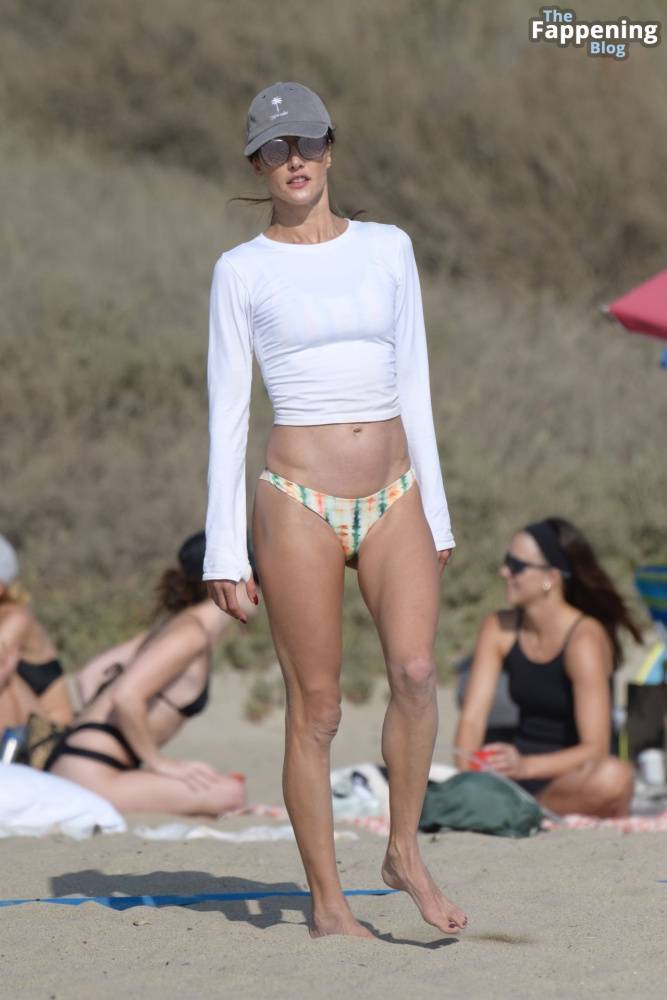 Alessandra Ambrosio Turns Up the Heat Playing Beach Volleyball in Santa Monica (72 Photos) - #2