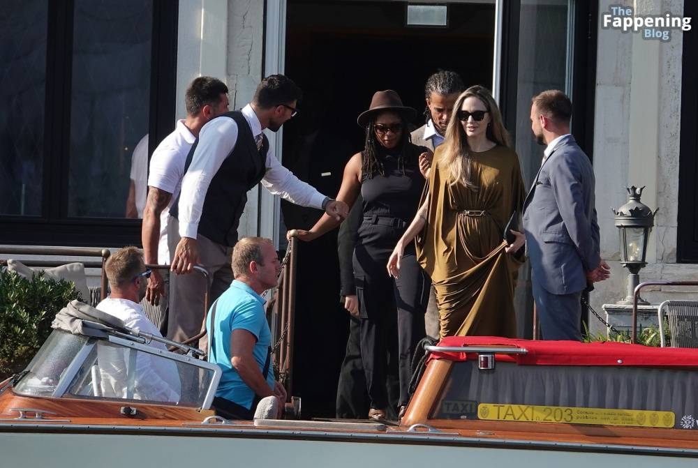 Angelina Jolie Looks Glamorous Rocking a Grecian Dress During the Venice Film Festival (117 Photos) - #29