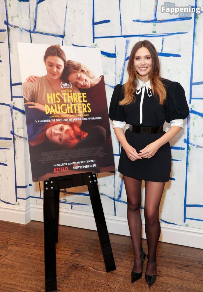 Elizabeth Olsen Looks Sexy at the “His Three Daughters” Press Event (11 Photos) - #2