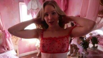 Caroline Zalog Nude Valentines Day Onlyfans Video Leaked - #main