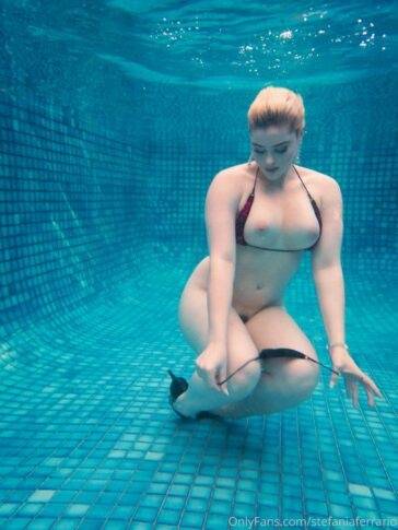 Stefania Ferrario Nude Underwater Pool Onlyfans Set Leaked - Australia on fansphoto.pics