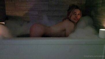 Alinity Nude Bath Onlyfans Video Leaked on fansphoto.pics