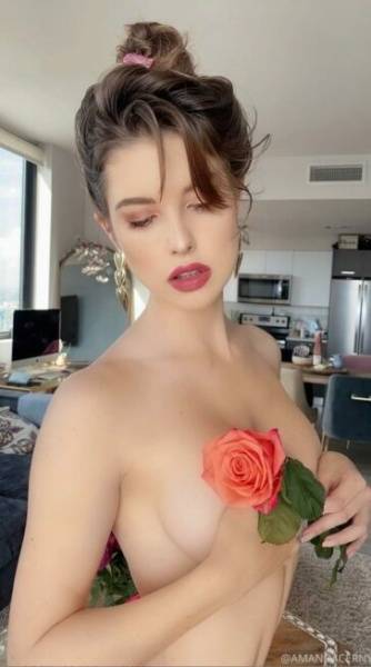 Amanda Cerny Nude Valentines Onlyfans Set Leaked on fansphoto.pics