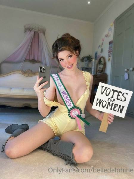 Belle Delphine Votes For Women Onlyfans Set Leaked on fansphoto.pics