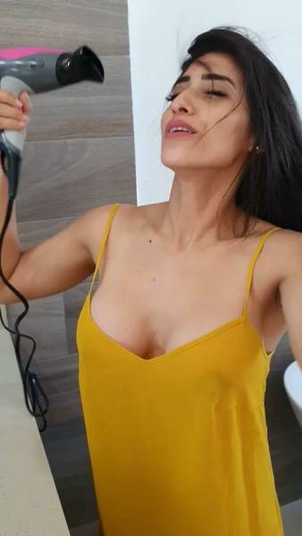 Anabella Galeano See-Through Nightgown Onlyfans Video Leaked on fansphoto.pics