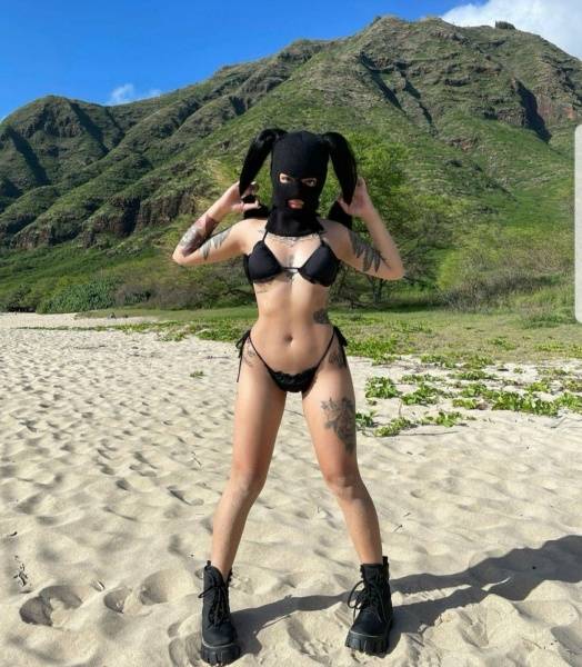 Bella Poarch Bikini Beach Mask Set Leaked - Britain - Usa on fansphoto.pics