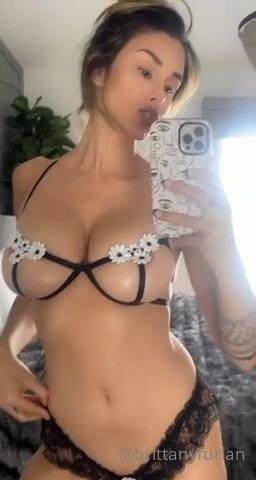Brittany Furlan Lingerie Selfie Mirror Onlyfans Video Leaked on fansphoto.pics