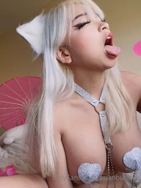 AsianBunnyx Pasties Dildo Play Onlyfans Video Leaked on fansphoto.pics