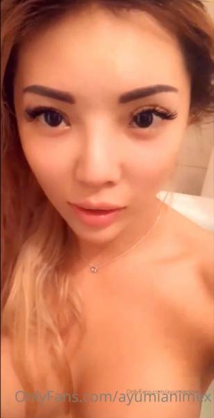 Ayumi Anime Nude Bath Tub Masturbation Onlyfans Video Leaked on fansphoto.pics
