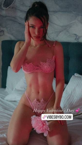 Miss Bo Sexy Valentines Lingerie Set Leaked on fansphoto.pics