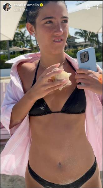 Charli D 19Amelio Beach Pool Bikini Video Leaked - Usa on fansphoto.pics