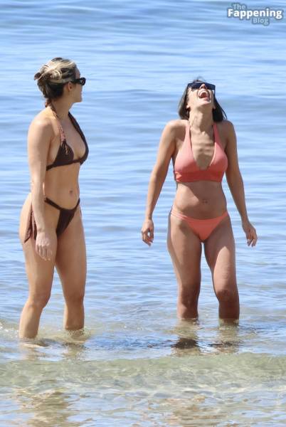 Janette Manrara & Ashley Roberts Laugh and Joke on the Beach in Marbella (74 Photos) on fansphoto.pics