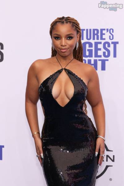 Chloe Bailey Shows Off Her Big Boobs at the BET Awards 2024 (49 Photos) on fansphoto.pics