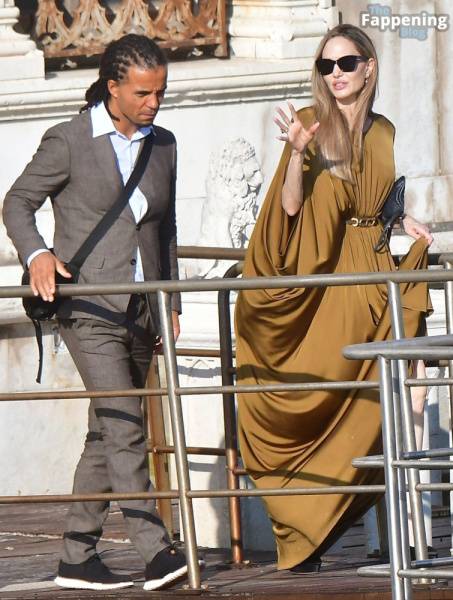 Angelina Jolie Looks Glamorous Rocking a Grecian Dress During the Venice Film Festival (117 Photos) - Usa on fansphoto.pics