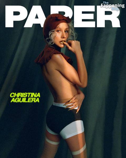 Christina Aguilera Sexy & Topless – Paper Magazine (17 Photos) on fansphoto.pics